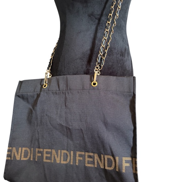 Fendi Black and Gold Women's Bag - Picture 1 of 6